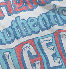 Original Authentic Trimmed White Snap Bib-Direct To Garment Print-Brisco Baby