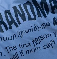 Grandma Toddler Baseball-Direct To Garment Print-Brisco Baby