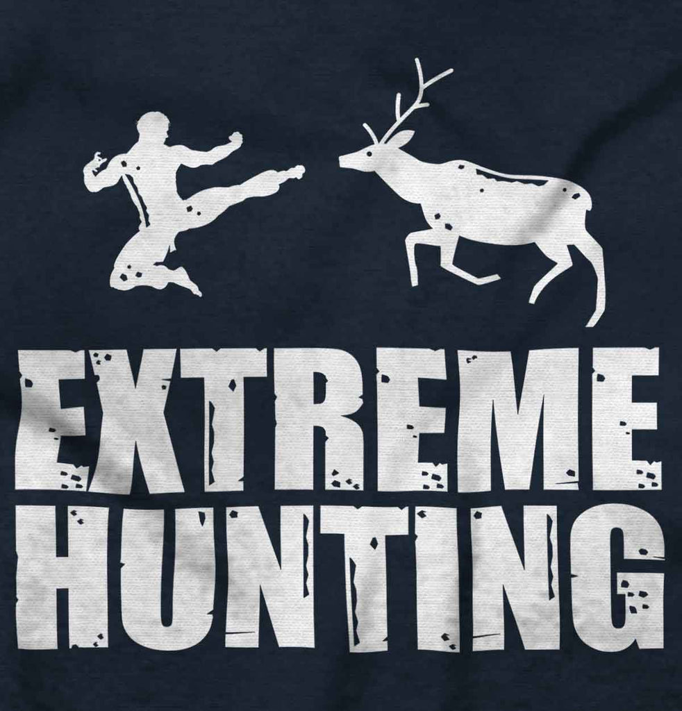 Extreme Deer Hunting Romper Bodysuit-Direct To Garment Print-Brisco Baby
