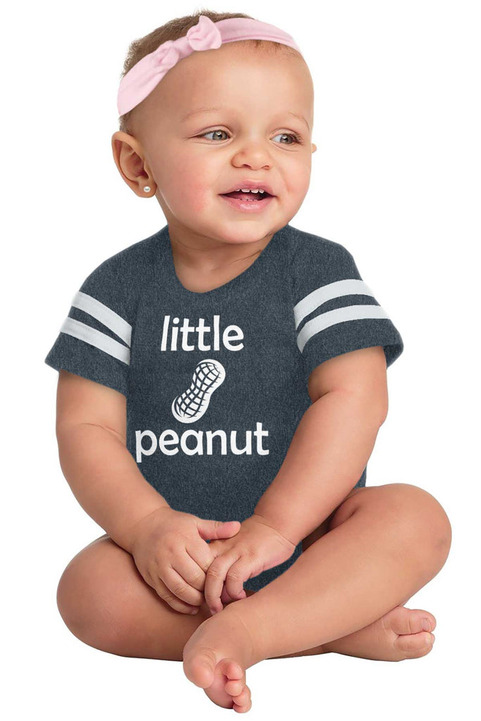 Little Peanut Football Romper Bodysuit-Direct To Garment Print-Brisco Baby