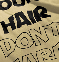 Wookie Hair Don't Ca Romper Bodysuit-Direct To Garment Print-Brisco Baby