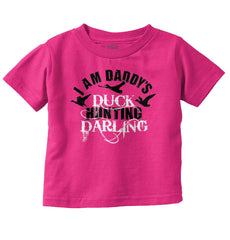Duck Hunting Darling Infant Toddler T Shirt-Direct To Garment Print-Brisco Baby