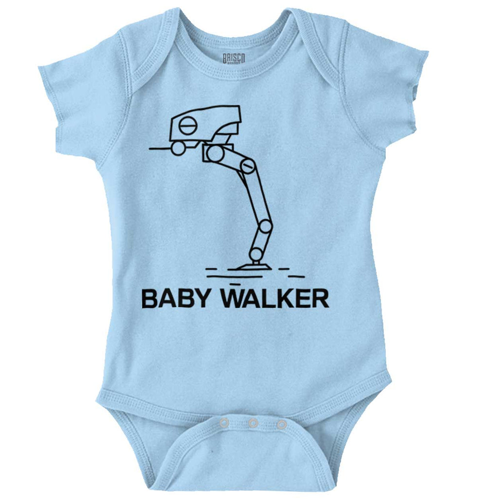 Daddy Walker Romper Bodysuit-Direct To Garment Print-Brisco Baby