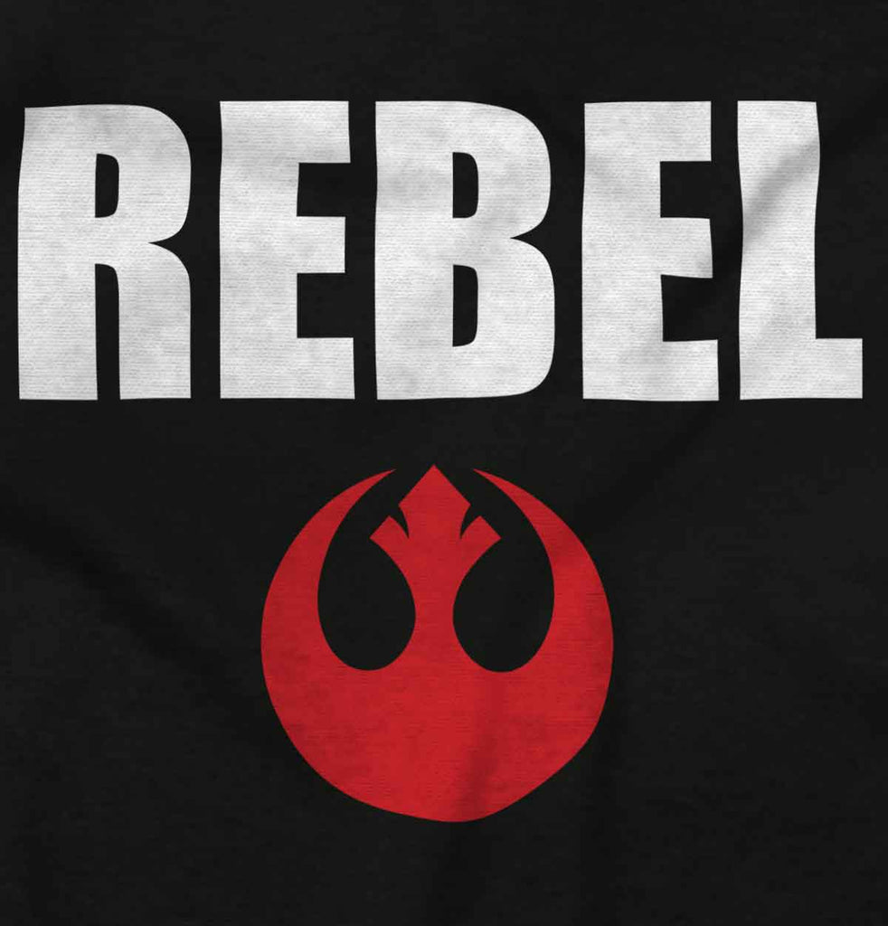 Rebel Star Wars Infant Toddler T Shirt-Direct To Garment Print-Brisco Baby