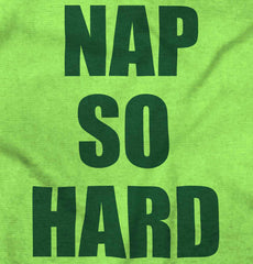 Nap So Hard Romper Bodysuit-Direct To Garment Print-Brisco Baby