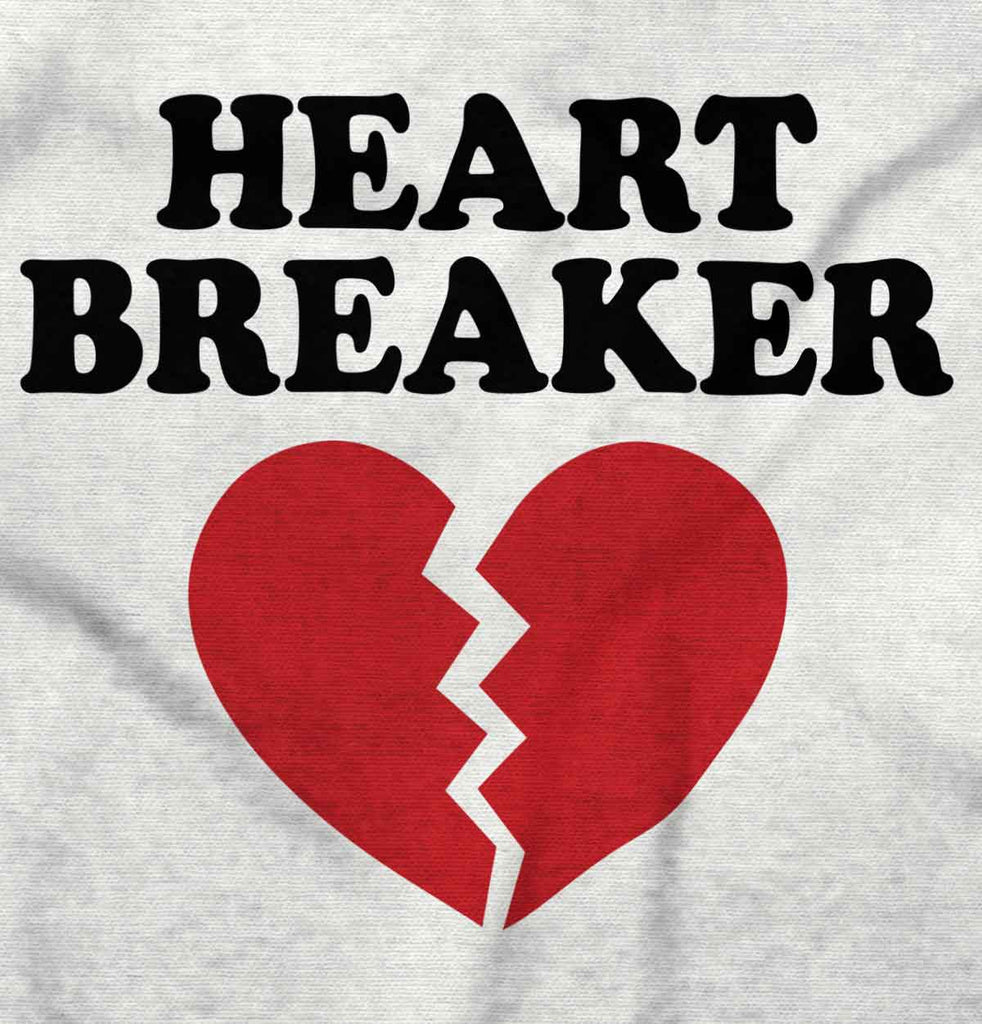 Heart Breaker Romper Bodysuit-Direct To Garment Print-Brisco Baby
