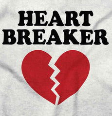 Heart Breaker Romper Bodysuit-Direct To Garment Print-Brisco Baby
