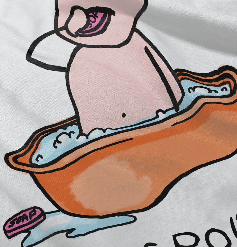 Eating Soap Infant Toddler T Shirt-Direct To Garment Print-Brisco Baby