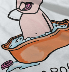 Eating Soap Infant Toddler T Shirt-Direct To Garment Print-Brisco Baby