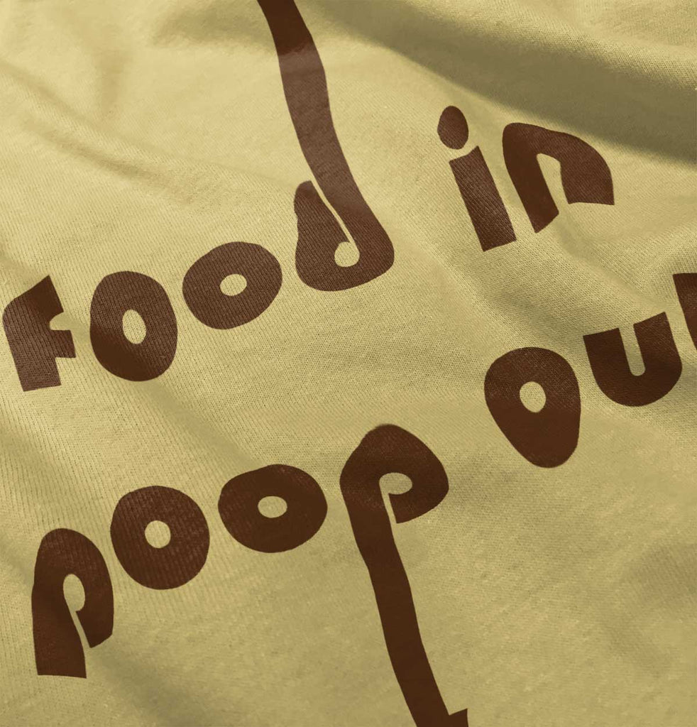 Poop out Infant Toddler T Shirt-Direct To Garment Print-Brisco Baby