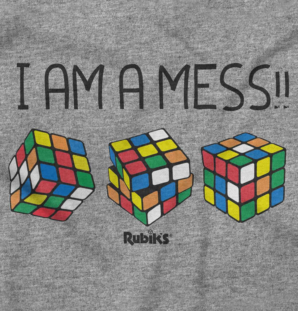 I Am A Mess Romper Bodysuit-Direct To Garment Print-Brisco Baby