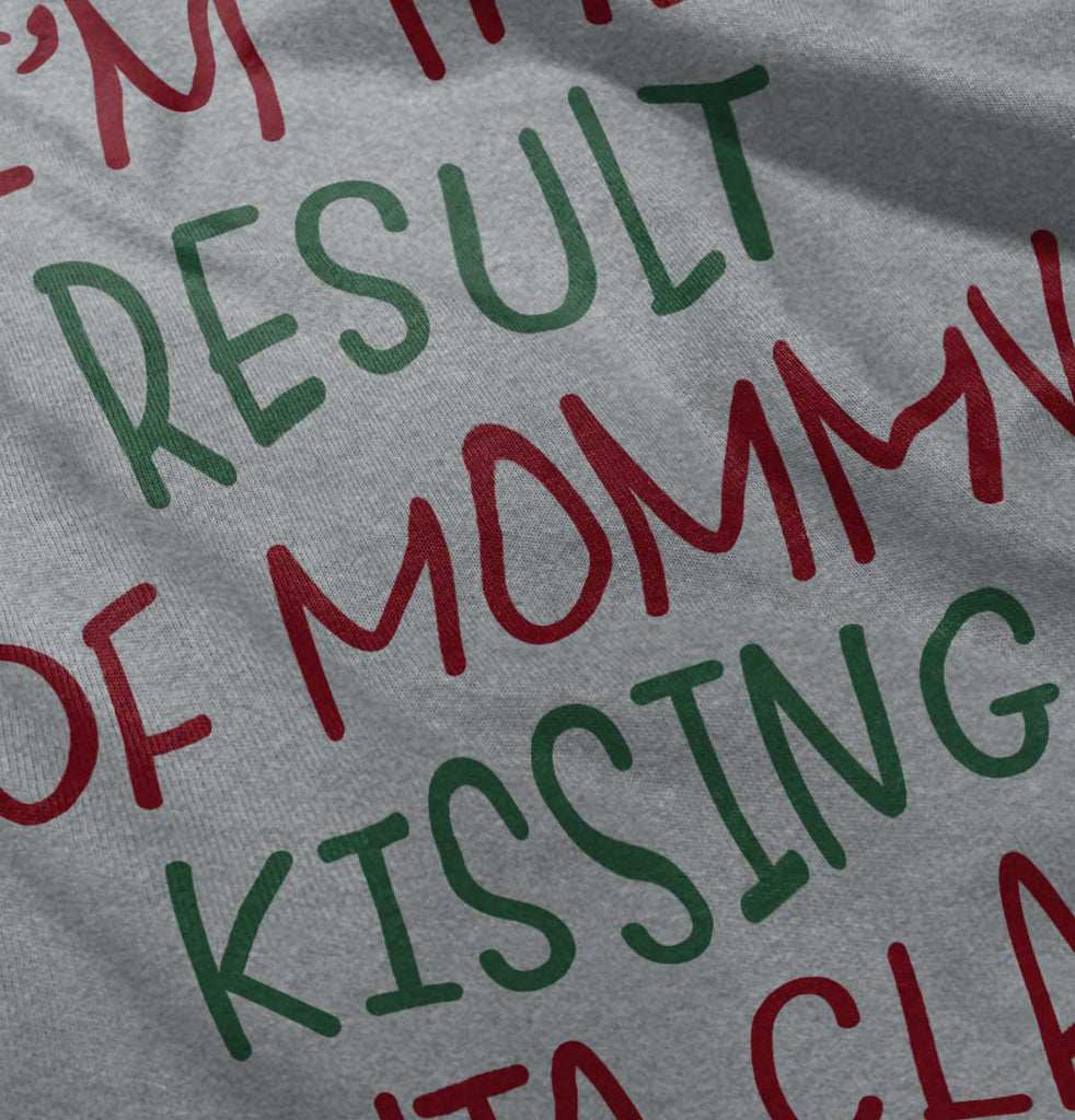 Result Of Mommy Santa Infant Toddler T Shirt-Direct To Garment Print-Brisco Baby