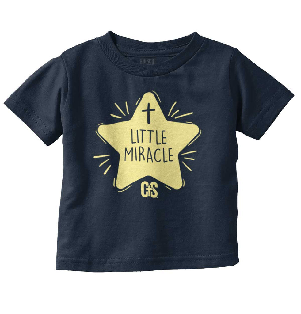 Little Miracle Infant Toddler T Shirt-Direct To Garment Print-Brisco Baby