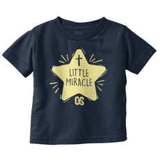 Little Miracle Infant Toddler T Shirt-Direct To Garment Print-Brisco Baby
