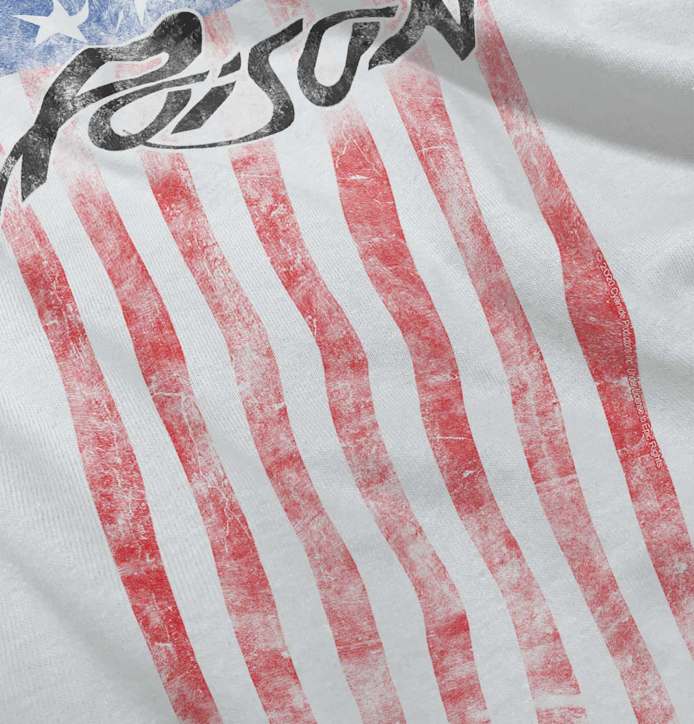 Poison Flag Infant Baby Bib-Direct To Garment Print-Brisco Baby