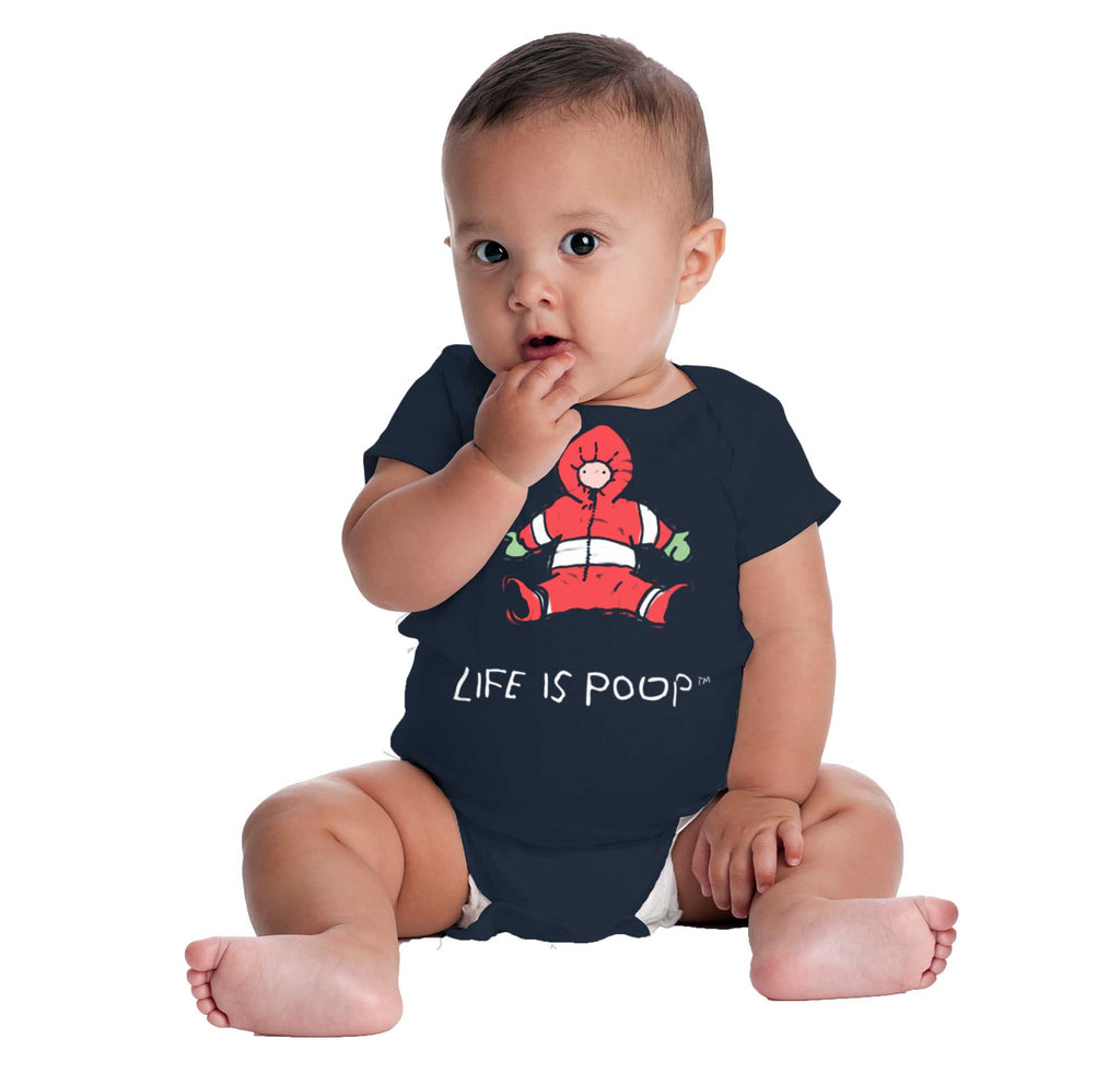 Winter Jacket Romper Bodysuit-Direct To Garment Print-Brisco Baby