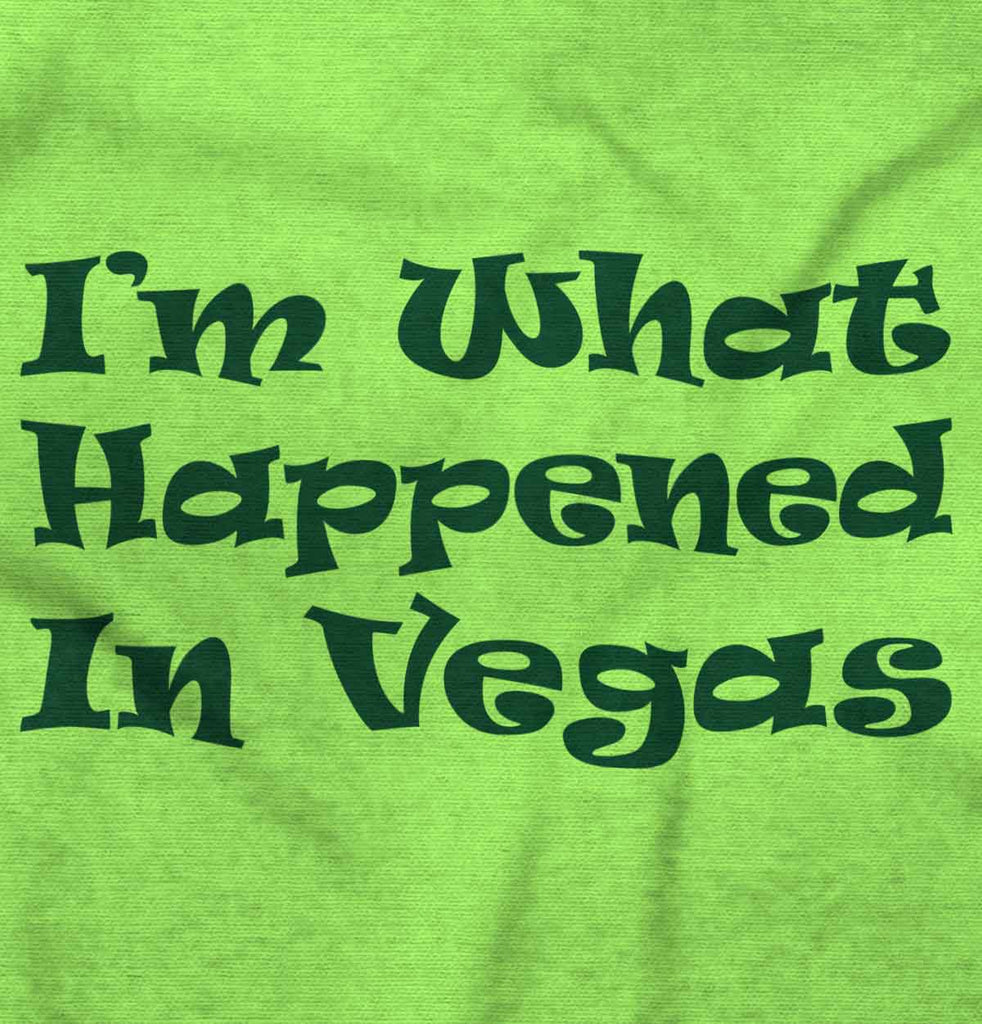 Happened In Vegas Romper Bodysuit-Direct To Garment Print-Brisco Baby