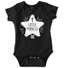 Little Miracle Romper Bodysuit-Direct To Garment Print-Brisco Baby