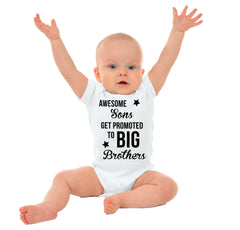 Awesome Sons Promoted Romper Bodysuit-Direct To Garment Print-Brisco Baby