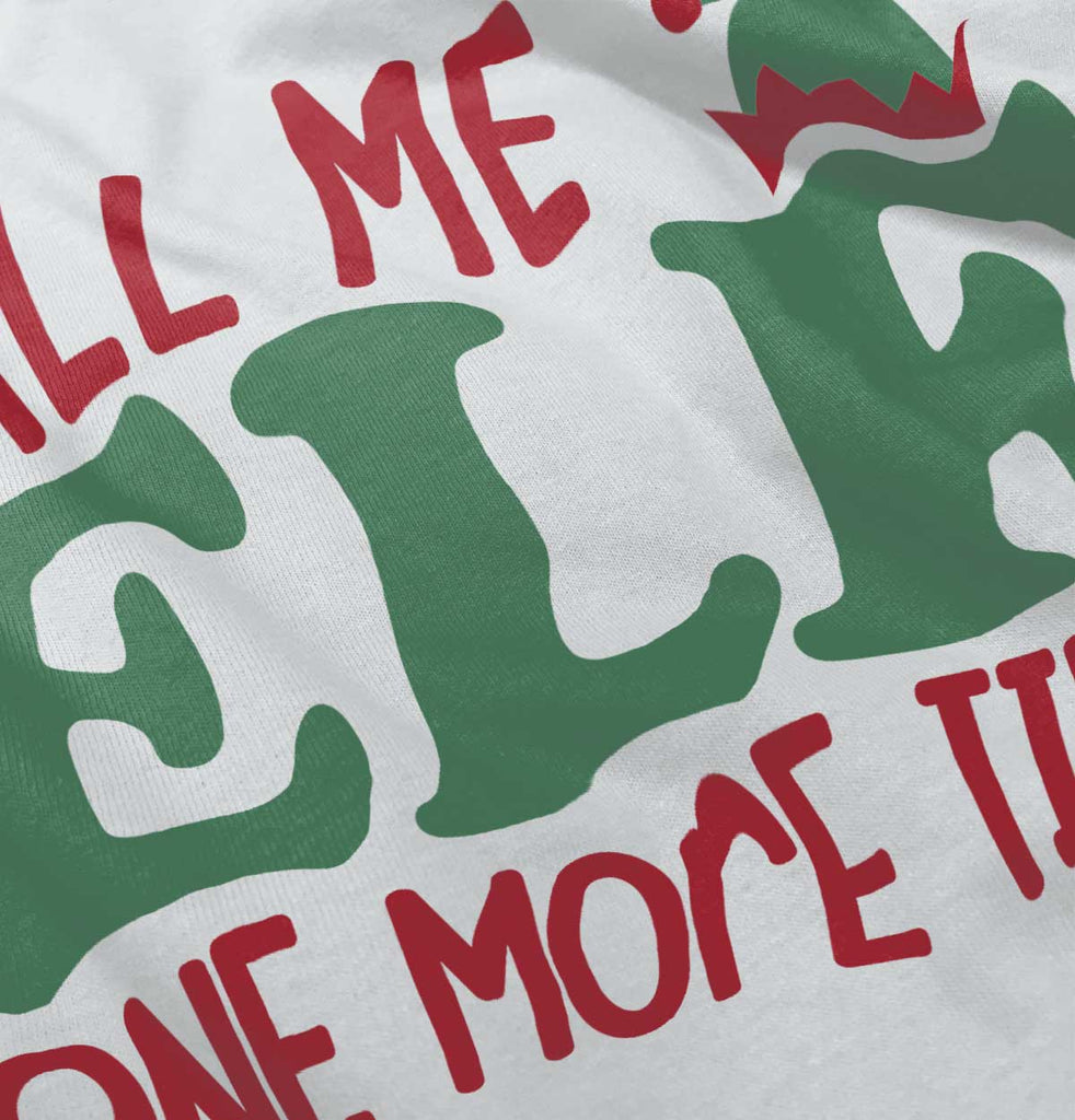 Call Me Elf Romper Bodysuit-Direct To Garment Print-Brisco Baby