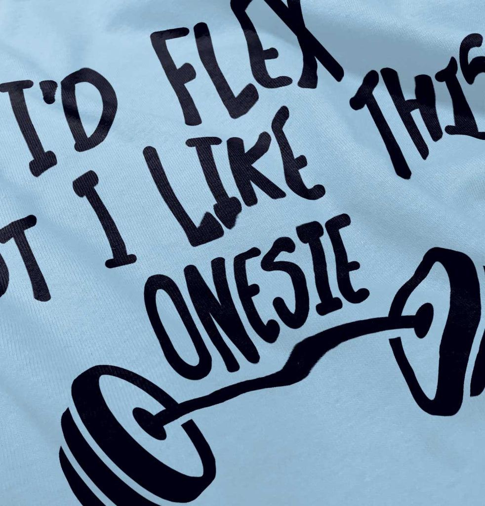 I'd Flex Infant Baby Bib-Direct To Garment Print-Brisco Baby