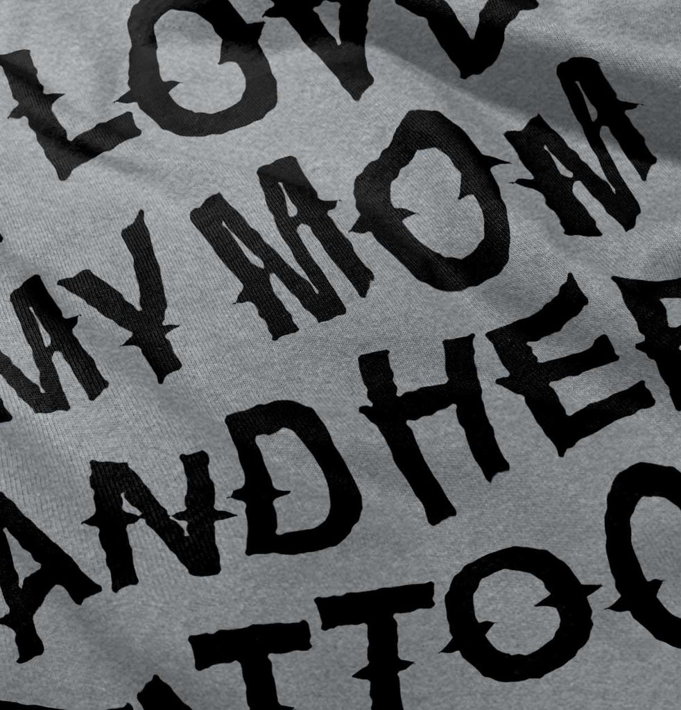 Mom's Tattoos Romper Bodysuit-Direct To Garment Print-Brisco Baby