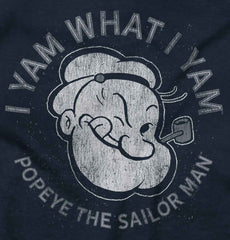 I Yam What I Yam Toddler Pullover Hoodie-Direct To Garment Print-Brisco Baby