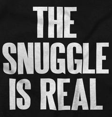 Snuggle Is Real Toddler Pullover Hoodie-Direct To Garment Print-Brisco Baby