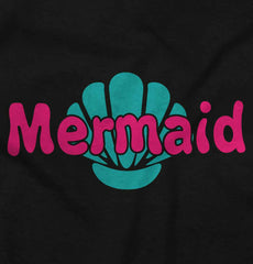 Mermaid Shell Infant Toddler T Shirt-Direct To Garment Print-Brisco Baby