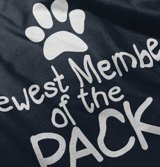 Member of the Pack Infant Toddler T Shirt-Direct To Garment Print-Brisco Baby
