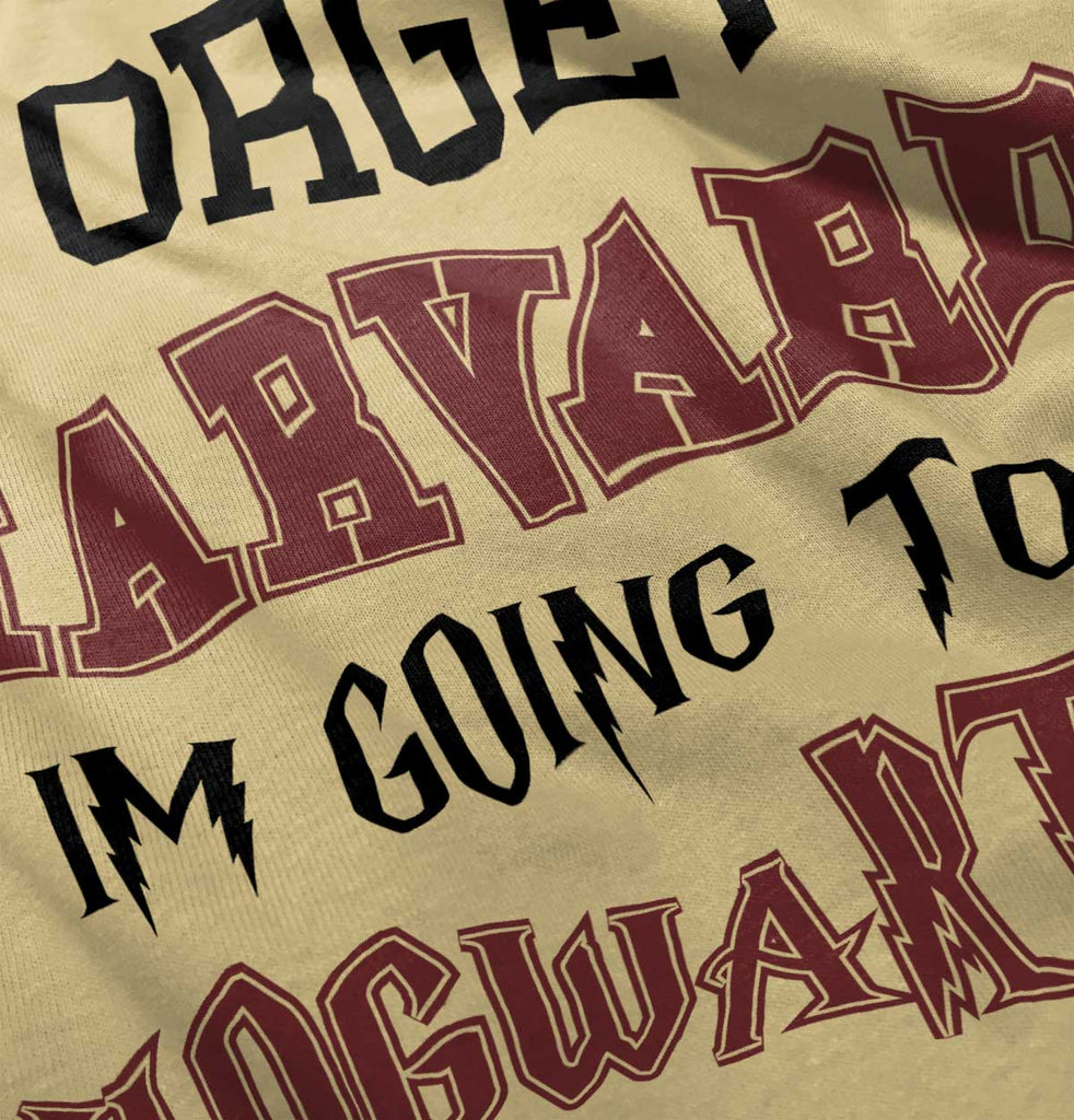 Forget Harvard Hogwarts Romper Bodysuit-Direct To Garment Print-Brisco Baby