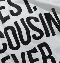 Best Cousin Ever Romper Bodysuit-Direct To Garment Print-Brisco Baby