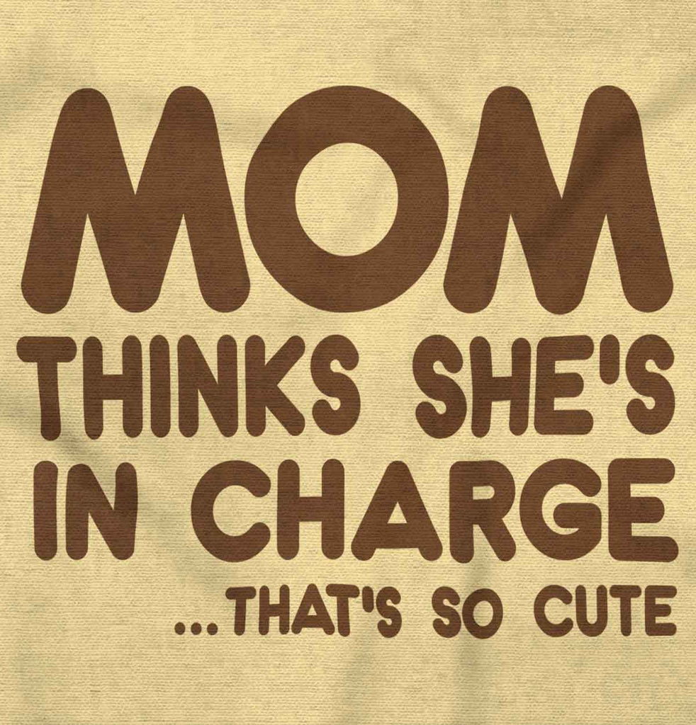 In Charge Romper Bodysuit-Direct To Garment Print-Brisco Baby