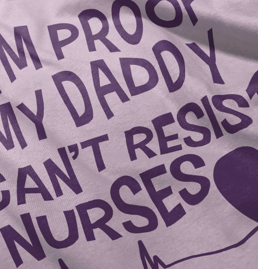 Can't Resist Nurses Romper Bodysuit-Direct To Garment Print-Brisco Baby