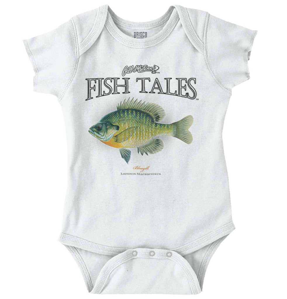 Bluegill Romper Bodysuit-Direct To Garment Print-Brisco Baby