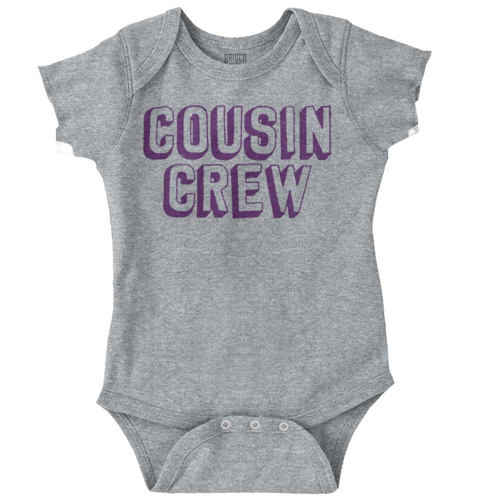 Cousin Crew Romper Bodysuit-Direct To Garment Print-Brisco Baby