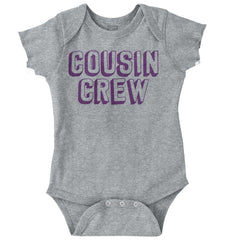 Cousin Crew Romper Bodysuit-Direct To Garment Print-Brisco Baby