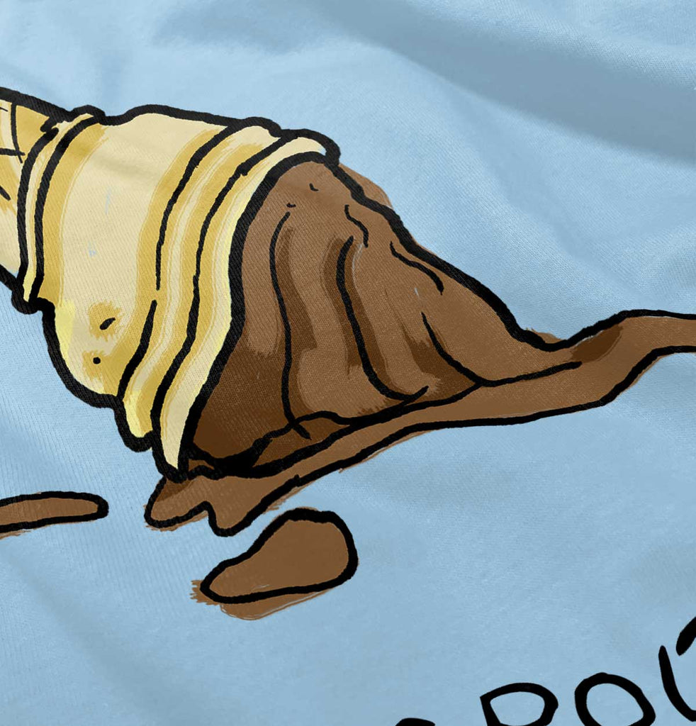 Dropped Cone Infant Toddler T Shirt-Direct To Garment Print-Brisco Baby