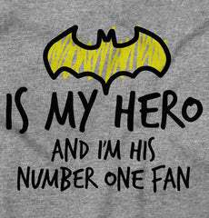 Bat Hero Infant Toddler T Shirt-Direct To Garment Print-Brisco Baby