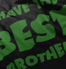 I Have The Best Brother Infant Baby Bib-Direct To Garment Print-Brisco Baby