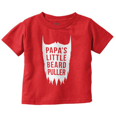 Papa's Little Bread Puller Infant Toddler T Shirt-Direct To Garment Print-Brisco Baby
