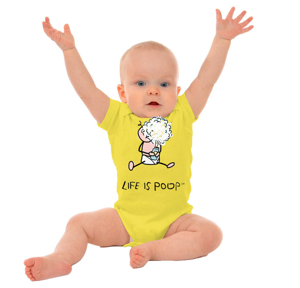 Baby Powder Romper Bodysuit-Direct To Garment Print-Brisco Baby