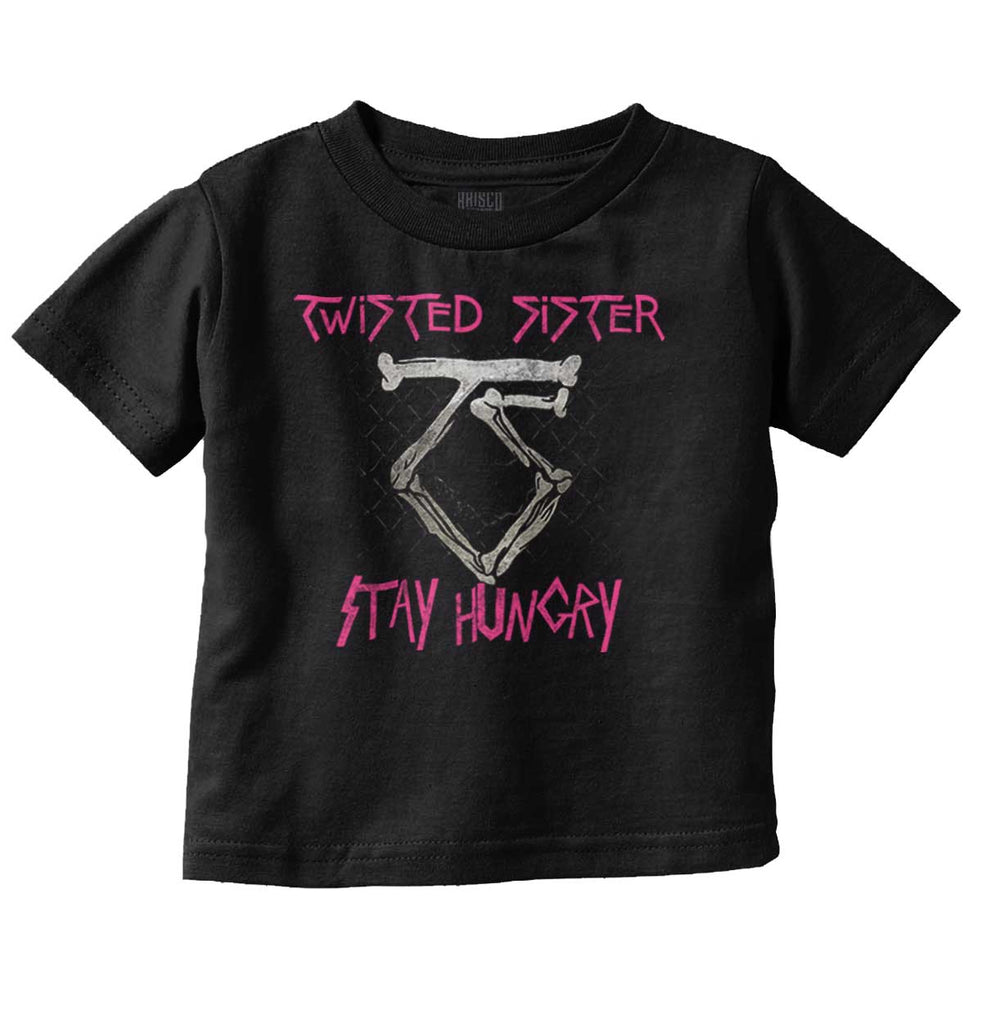 Stay Hungry Infant Toddler T Shirt-Direct To Garment Print-Brisco Baby