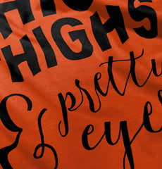 Thick Thighs Romper Bodysuit-Direct To Garment Print-Brisco Baby