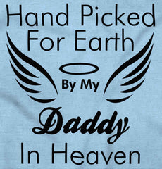 Hand Picked By Daddy Infant Toddler T Shirt-Direct To Garment Print-Brisco Baby