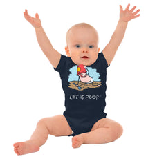 Baby Beach Romper Bodysuit-Direct To Garment Print-Brisco Baby