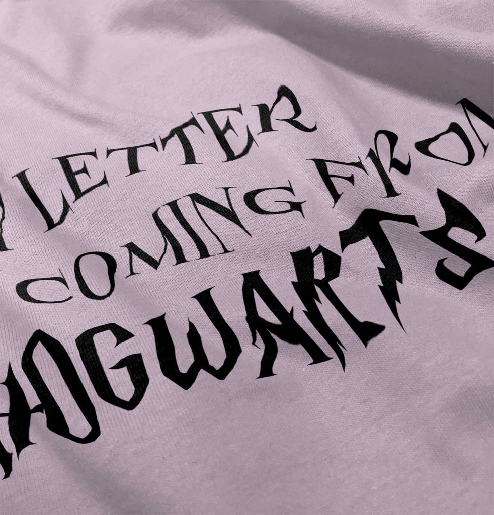 Letter Coming Hogwarts Romper Bodysuit-Direct To Garment Print-Brisco Baby