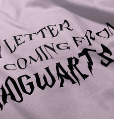 Letter Coming Hogwarts Romper Bodysuit-Direct To Garment Print-Brisco Baby