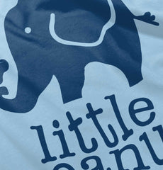 Elephant Peanut Infant Toddler T Shirt-Direct To Garment Print-Brisco Baby
