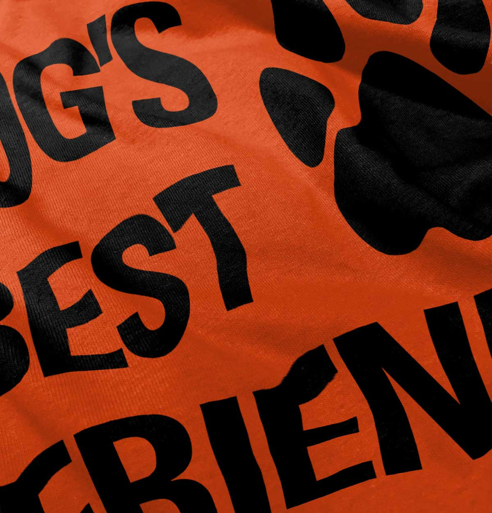 Dog's Best Friend Romper Bodysuit-Direct To Garment Print-Brisco Baby